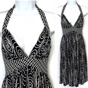 Halter Dress w/ Fun Print!